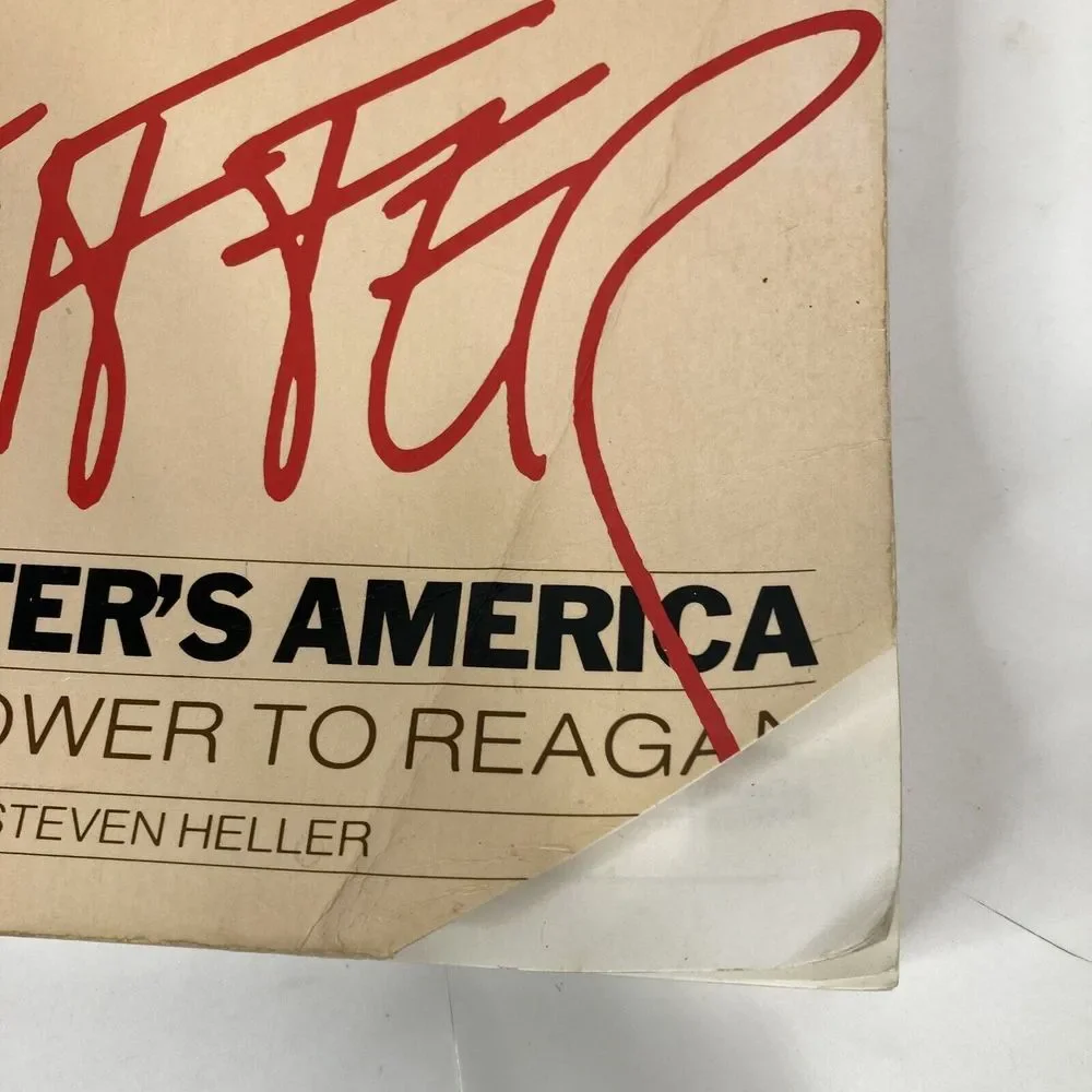 Cartoons Jules Feiffer's America 1982 1st Edition PB from Eisenhower to Reagan‎